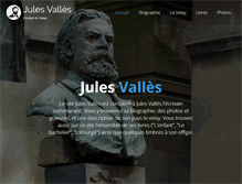 Tablet Screenshot of julesvalles.com